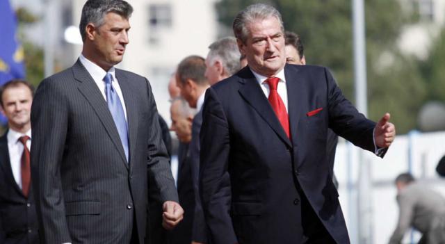 BAŞBAKAN THAÇİ, SALİ BERİSHA İLE BİRARAYA GELDİ