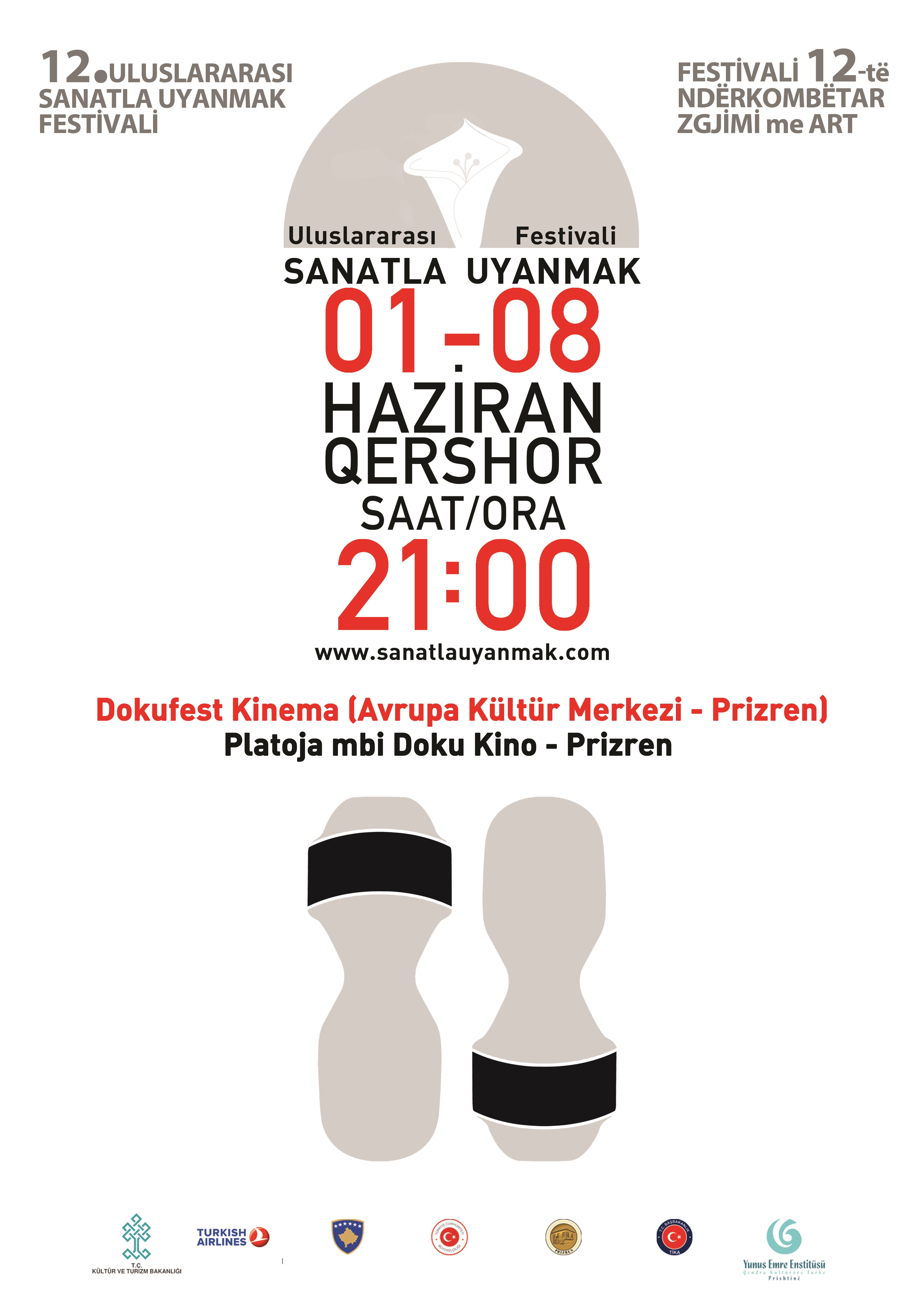 KOSOVA’DA 12 .SANATLA UYANMAK FESTİVAL HEYECANI BAŞLIYOR