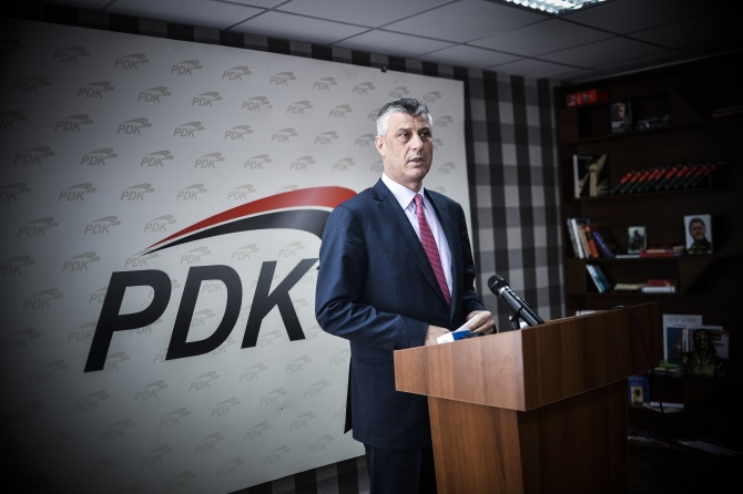 THAÇİ:HİÇ KİMSE KOSOVA VATANDAŞLARININ ELİNDEN YASAL HAKLARINI ALAMAZ