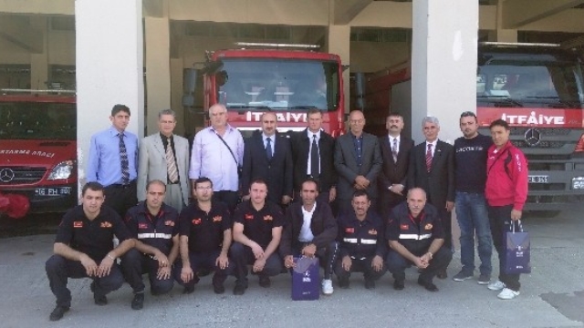 BURSA VE PRİŞTİNE İTFAİYELERİ KARDEŞ OLDU