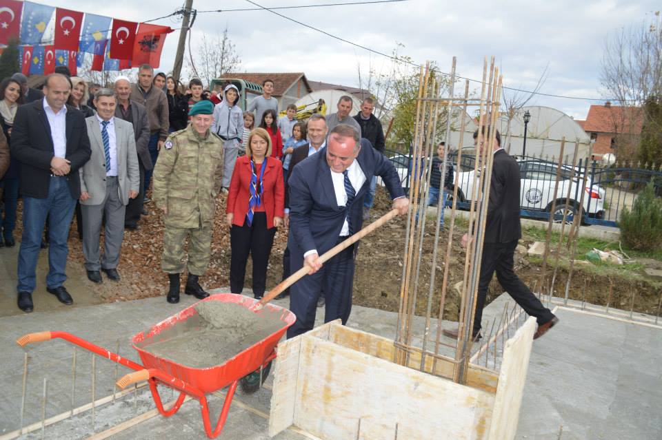 MAMUŞA’DA TEMEL  ATMA TÖRENİ