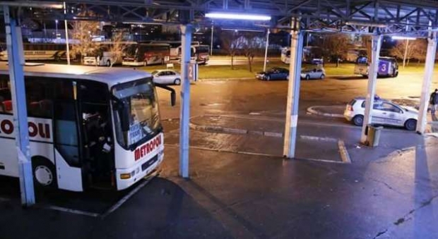 PRİŞTİNE OTOBÜS TERMİNALİ BOŞALDI