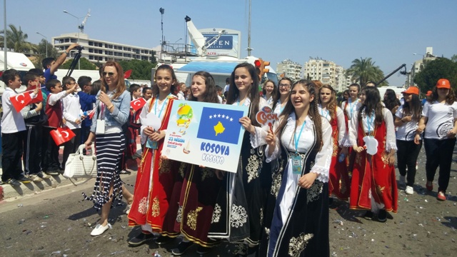 DÜNYA ÇOCUKLARI AKDENİZİN İNCİSİ ANTALYA’DA BULUŞTU