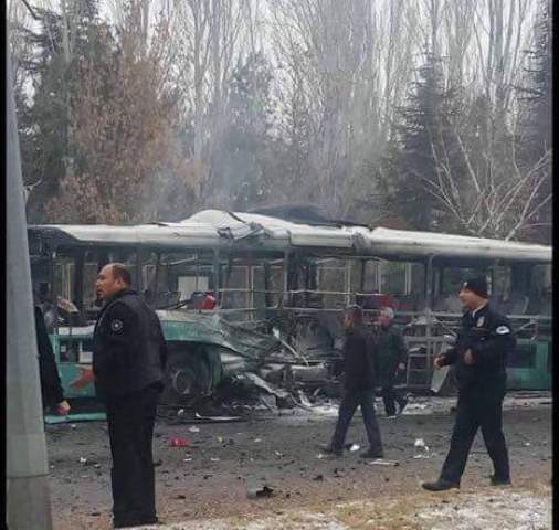 TÜRKİYE’DE ASKERLERİ HEDEF ALAN TERÖR SALDIRISI: 13 ŞEHİT