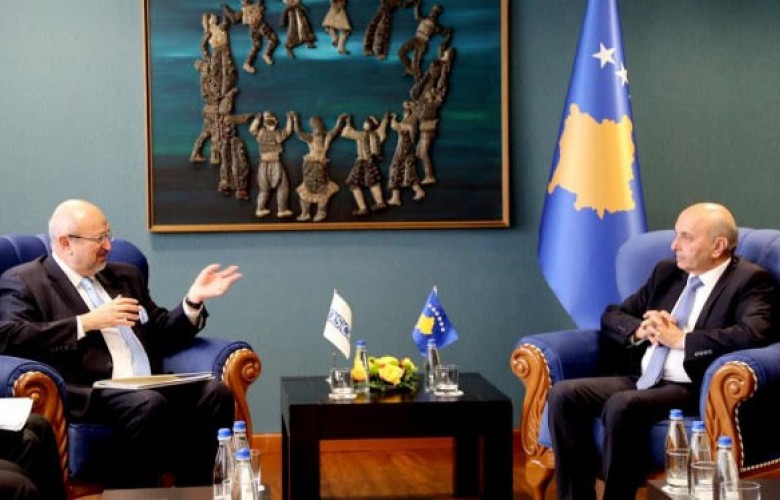 BAŞBAKAN MUSTAFA, AGİT GENEL SEKRETERİ İLE GÖRÜŞTÜ