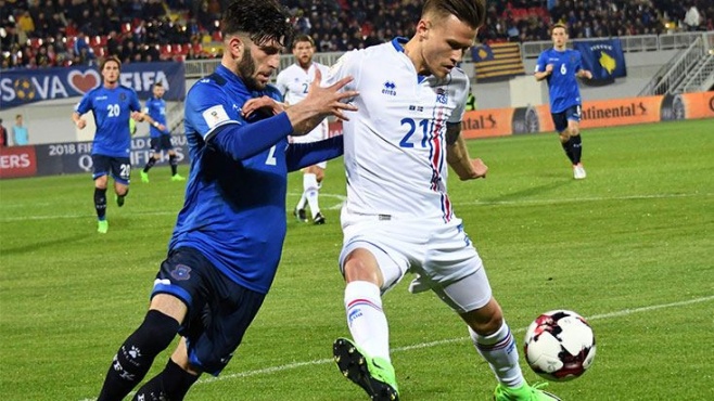 KOSOVA İZLANDA’YA 2-1 YENİLDİ
