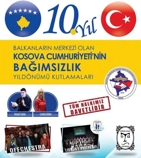 EDİRNE’DE KOSOVA BAĞIMSIZLIĞININ YILDÖNÜMÜ KUTLANACAK
