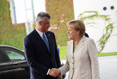 THAÇİ-MERKEL GÖRÜŞMESİNİN GÜNDEMİ BELLİ OLDU