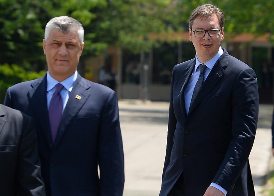 THAÇİ VE VUÇİÇ ANKARA’DA GÖRÜŞTÜ