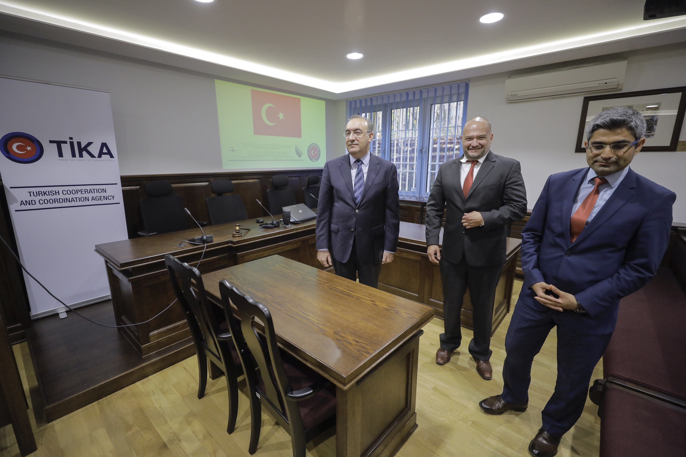 TİKA’DAN SARAYBOSNA’DAKİ HAKİM VE SAVCI EĞİTİM MERKEZİNE DESTEK