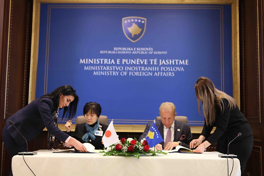 JAPONYA’DAN KOSOVA’YA 250 MİLYON YEN YARDIM