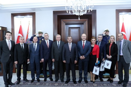 İÇİŞLERİ BAKAN YARDIMCISI XHEMALAJ ANKARA’DA