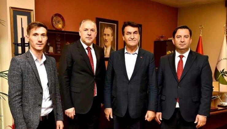 DAMKA VE KRASNİÇ, OSMANGAZİ İLE YILDIRIM BELEDİYELERİNİN BAŞKANLARI İLE GÖRÜŞTÜ