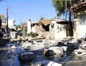 YUNANİSTAN’IN GİRİT ADASI’NDA 5,8 BÜYÜKLÜĞNDE DEPREM