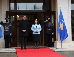 SLOVENYA CUMHURBAŞKANI PAHOR’UN KOSOVA ZİYARETİ