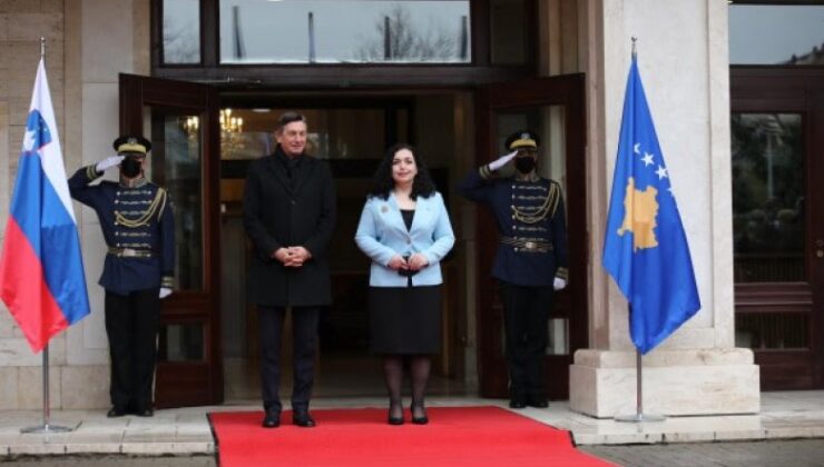 SLOVENYA CUMHURBAŞKANI PAHOR’UN KOSOVA ZİYARETİ