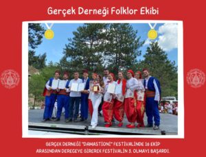 GERÇEK DERNEĞİ FOLKLOR EKİBİ ÖDÜLE DOYMUYOR