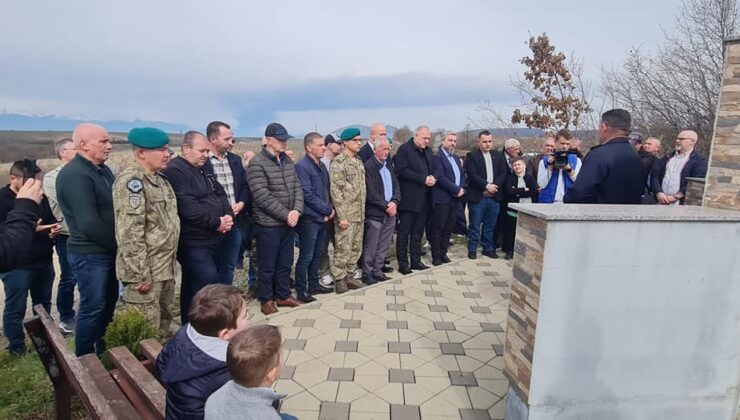 KOSOVA’NIN ÖZGÜRLÜĞÜ İÇİN ŞEHİT DÜŞEN ERSAN MAZREK ANILDI
