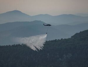 ÇANAKKALE’DE ORMAN YANGINI KONTROL ALTINDA