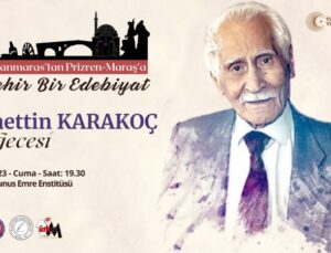 PRİZREN’DE BU AKŞAM BAHAETTİN KARAKOÇ ŞİİR GECESİ DÜZENLENECEK