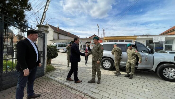 KFOR KOMUTANI ULUTAŞ, MAMUŞA BELEDİYESİ’Nİ ZİYARET ETTİ