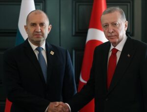 ERDOĞAN, BULGARİSTAN CUMHURBAŞKANI RADEV İLE GÖRÜŞTÜ