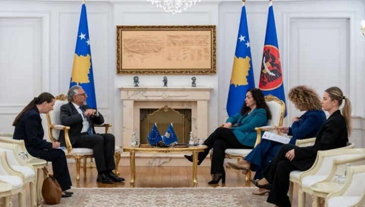 OSMANİ, EULEX ŞEFİ İLE ÜLKEDEKİ GÜVENLİK DURUMUNU GÖRÜŞTÜ