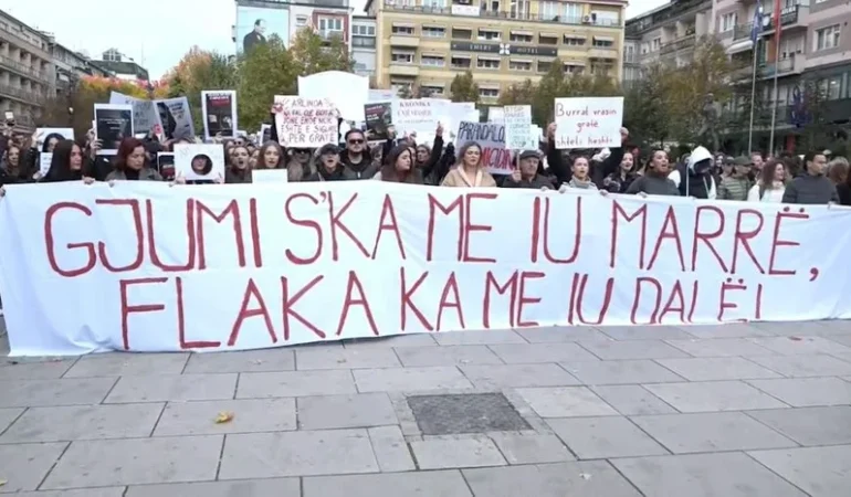 arlinda- zekaj- cinayeti -protesto