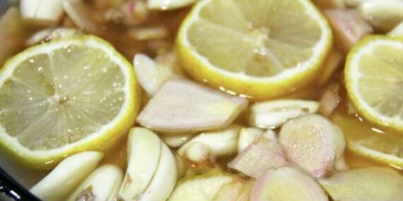limon ve sarmisak -kuru