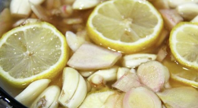 limon ve sarmisak -kuru